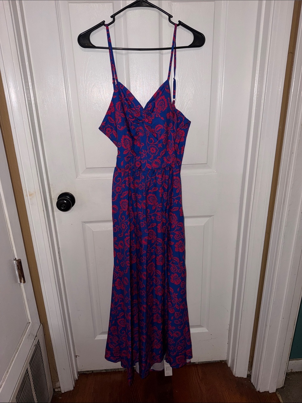 CUPSHE MAXI DRESS FLORAL PRINT twisted v neck